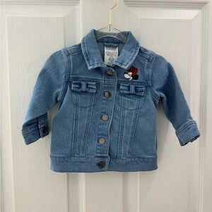 Disney Minnie Mouse Baby Girl Jean Jacket 6-9M